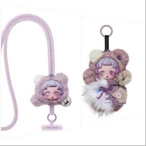 Skullpanda -You found me!! Ratty bear bundle includes plush pendant and lanyard